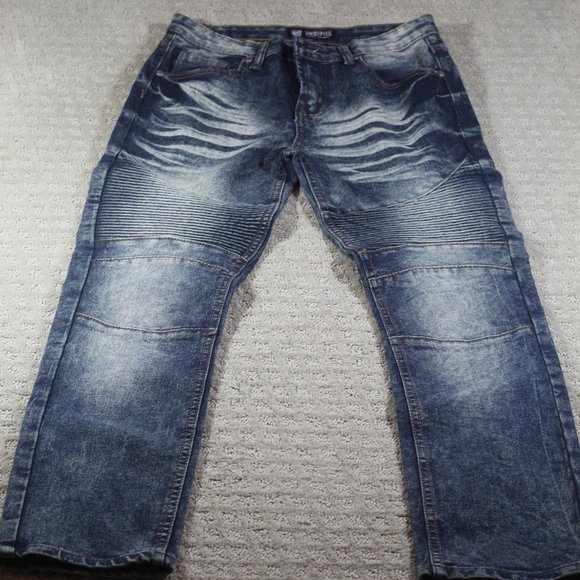 Encrypted Supply Company Size 14 Youth Distressed Jeans - Picture 1 of 8